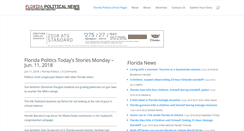 Desktop Screenshot of floridapoliticalnews.com
