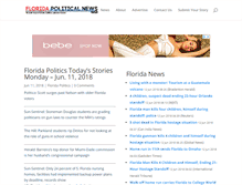 Tablet Screenshot of floridapoliticalnews.com